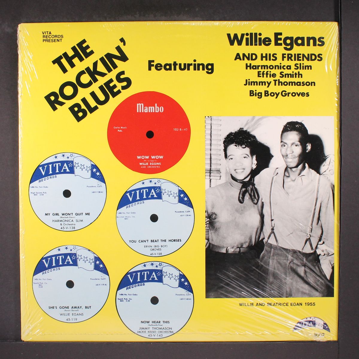 the rockin' blues by WILLIE EGANS, ETC