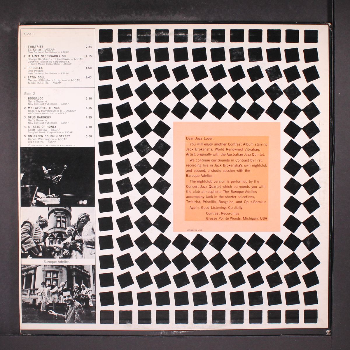 featuring the baroque-adelics by JACK BROKENSHA