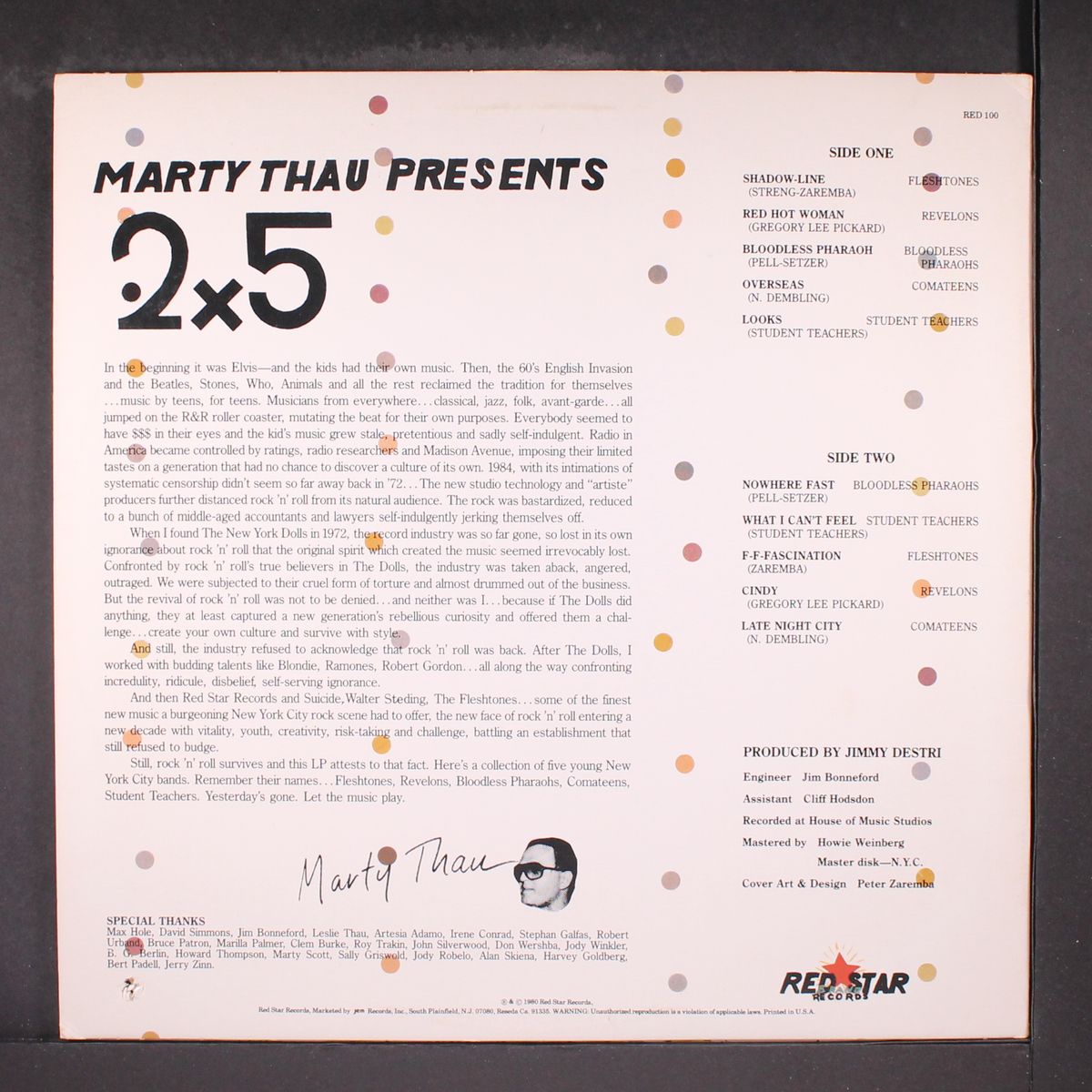 marty thau presents 2x5 by VARIOUS