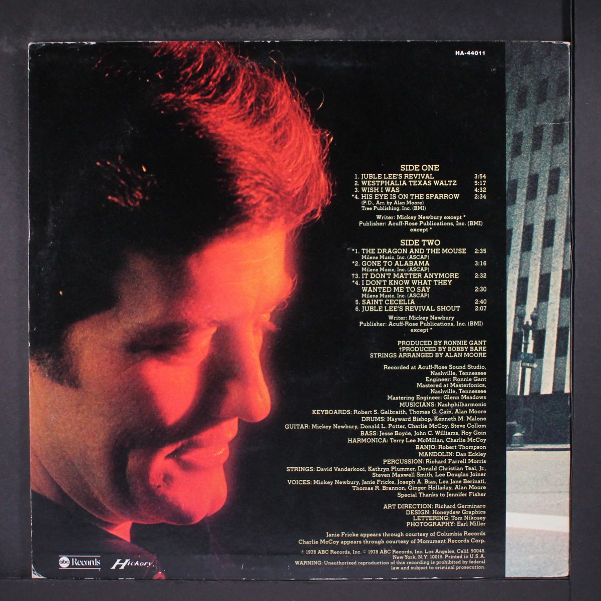 his eye is on the sparrow by MICKEY NEWBURY