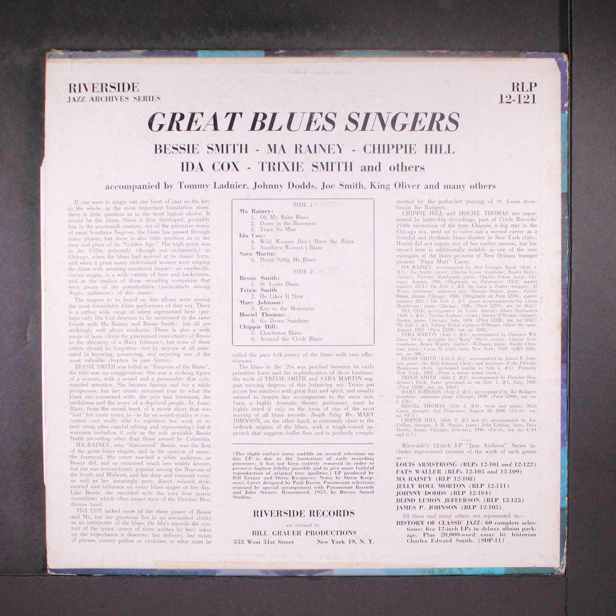 the great blues singers by VARIOUS