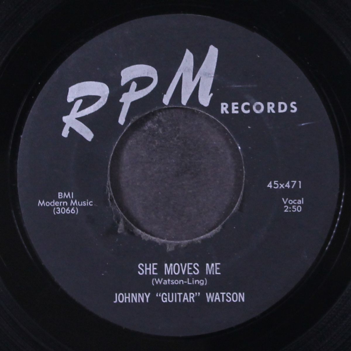 she moves me / love me baby by JOHNNY GUITAR WATSON