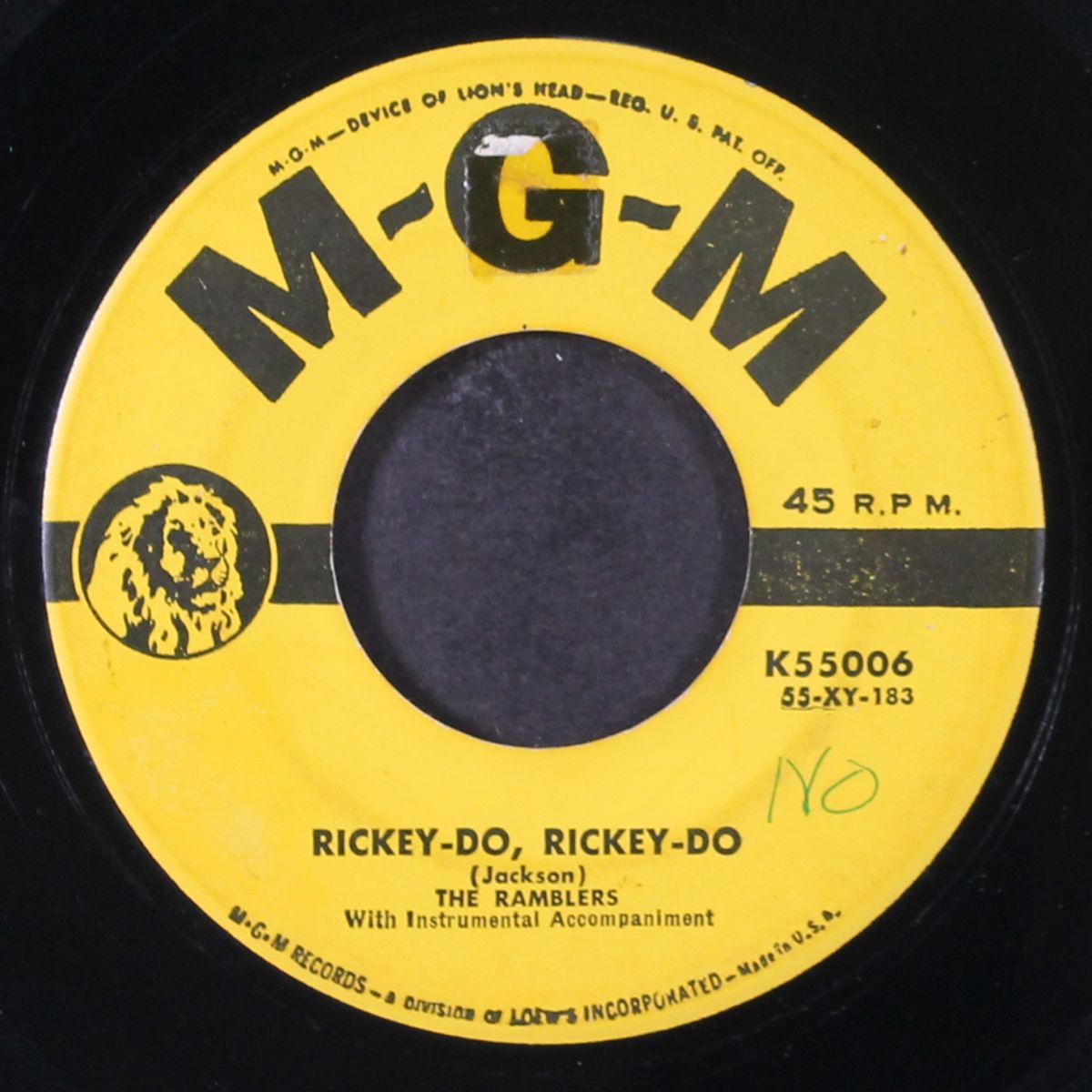 bad girl / rickey-do, rickey-do by RAMBLERS