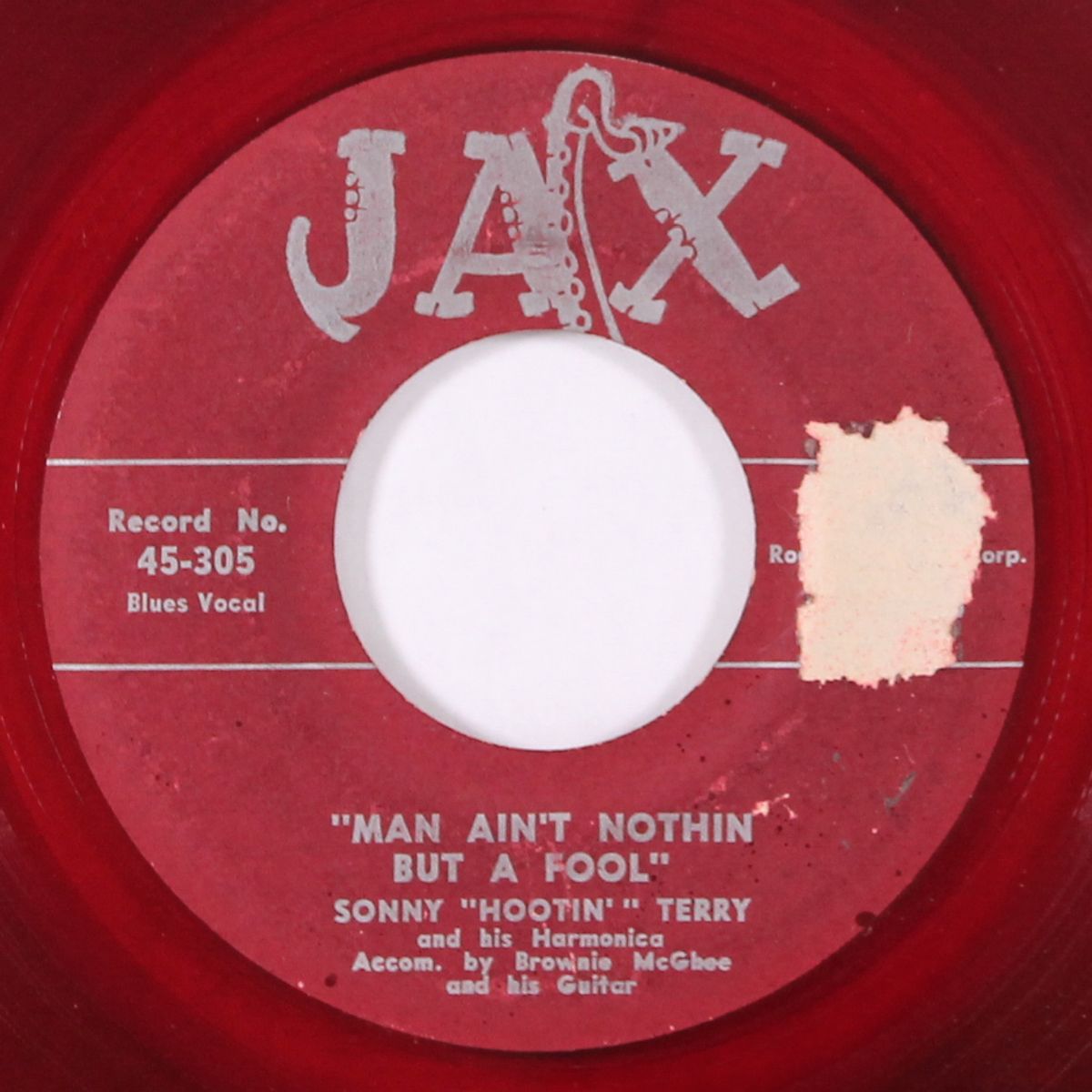 i don't worry / man ain't nothin but a fool by SONNY TERRY