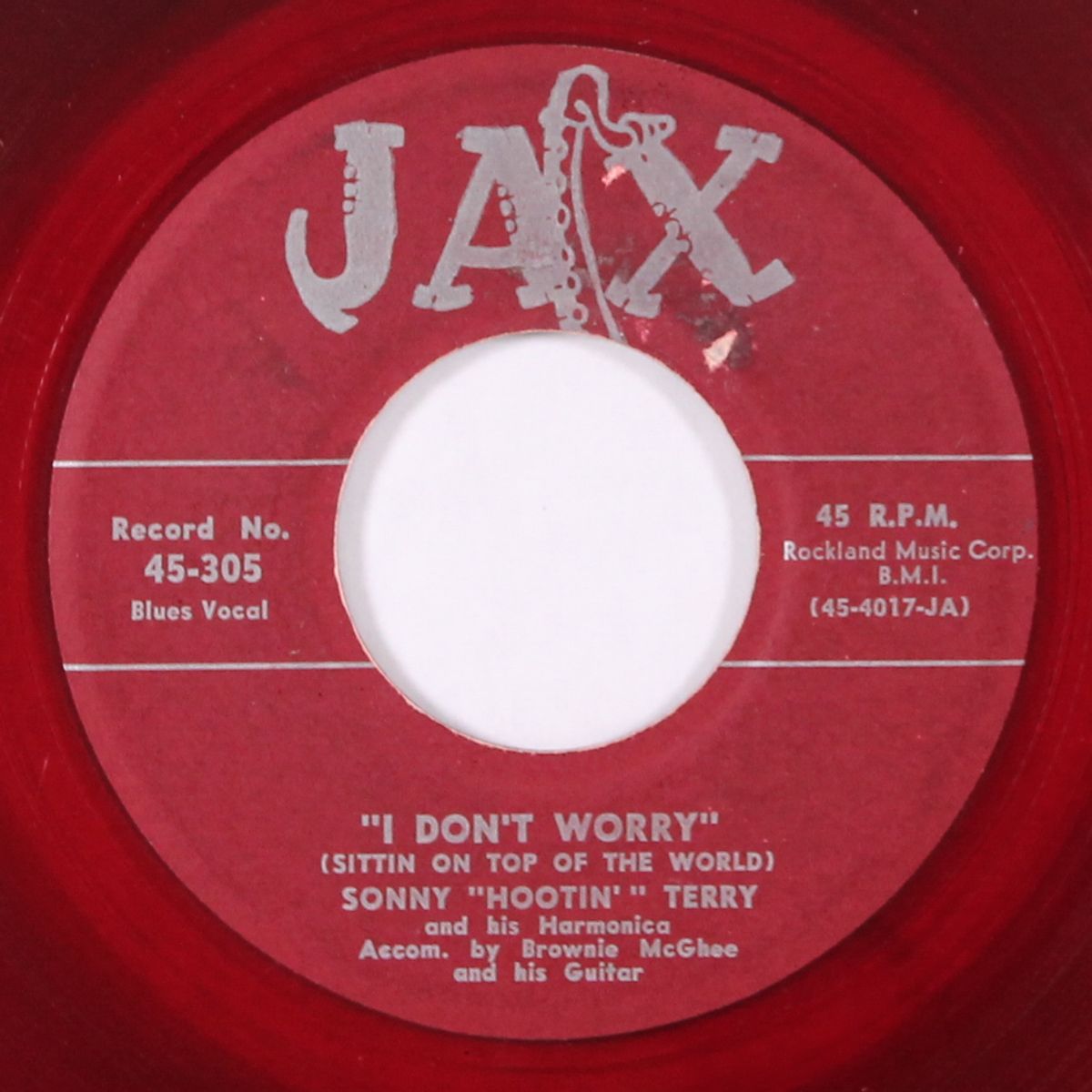i don't worry / man ain't nothin but a fool by SONNY TERRY