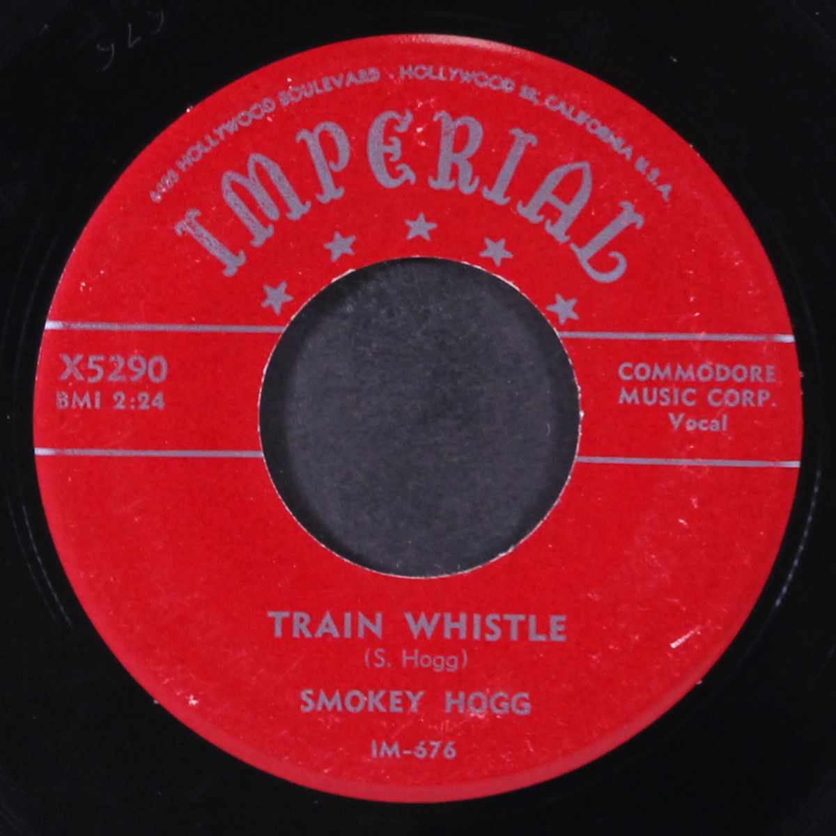 train whistle / my baby's gone by SMOKEY HOGG