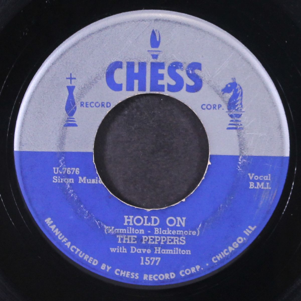 rocking chair baby / hold on by PEPPERS W/ DAVE HAMILTON