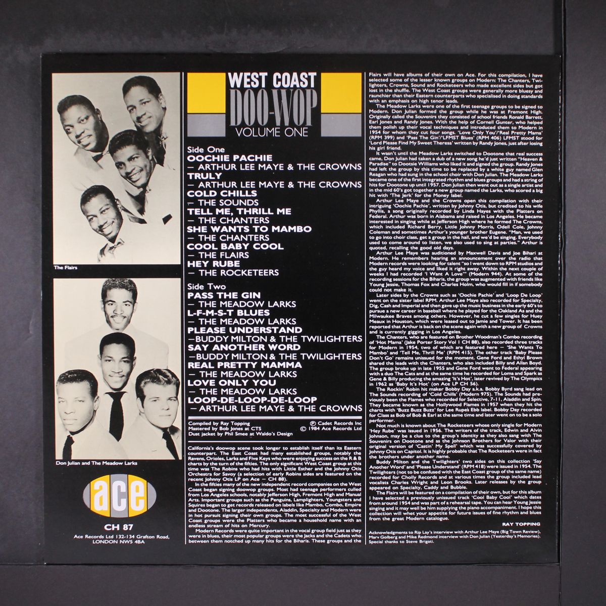west coast doo wop, vol. 1 by VARIOUS