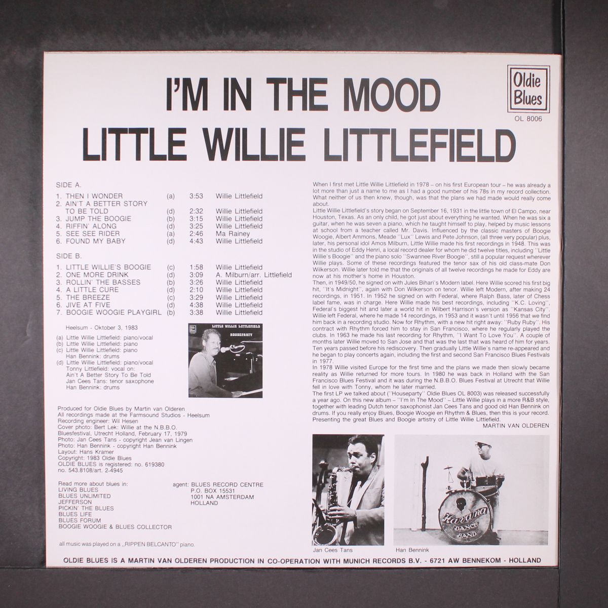 i'm in the mood by LITTLE WILLIE LITTLEFIELD