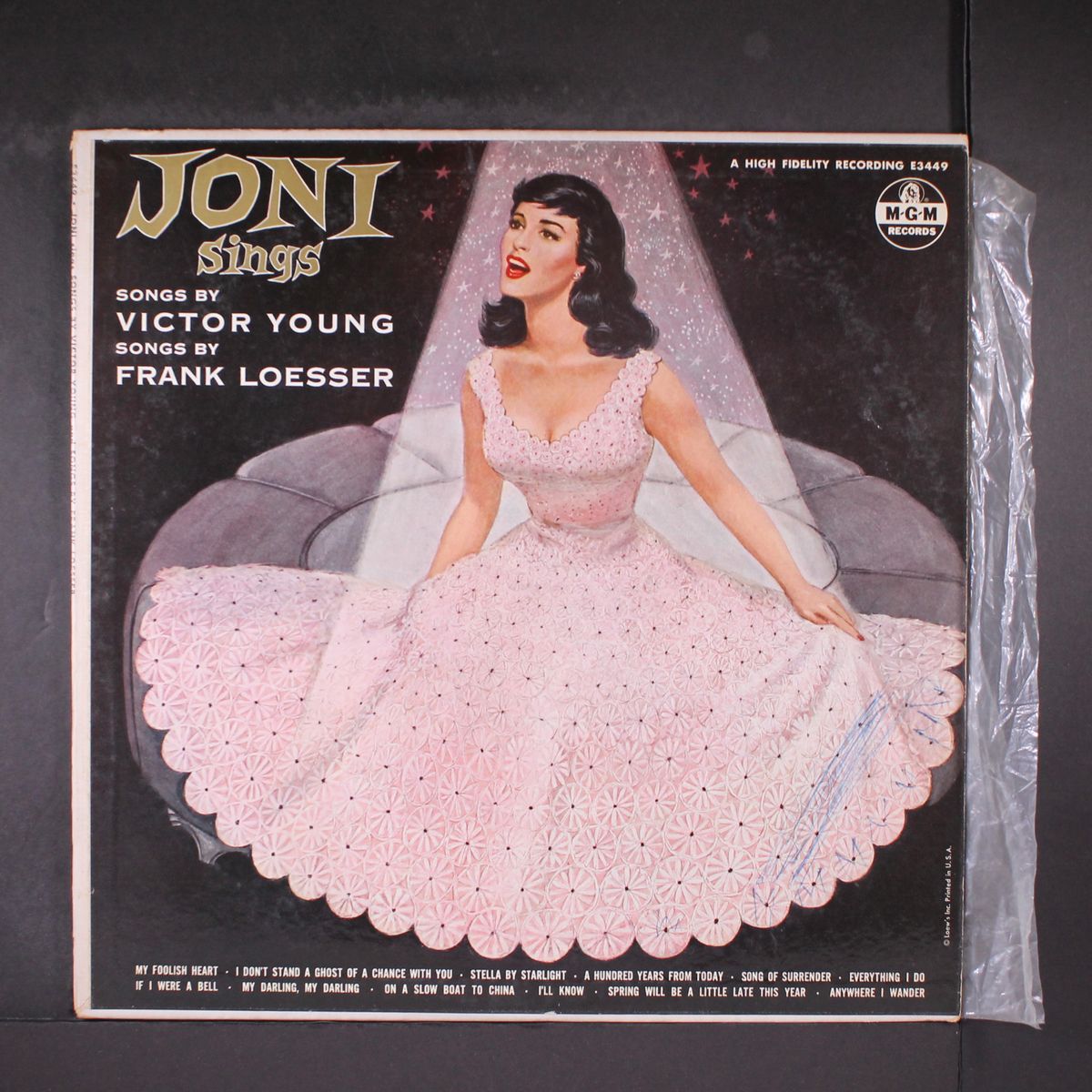sings songs by young & loesser by JONI JAMES