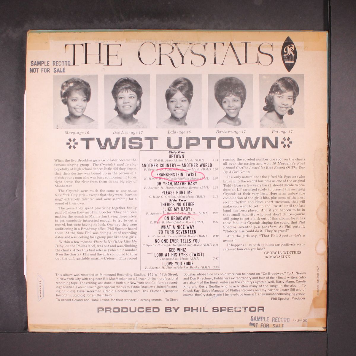 twist uptown by CRYSTALS