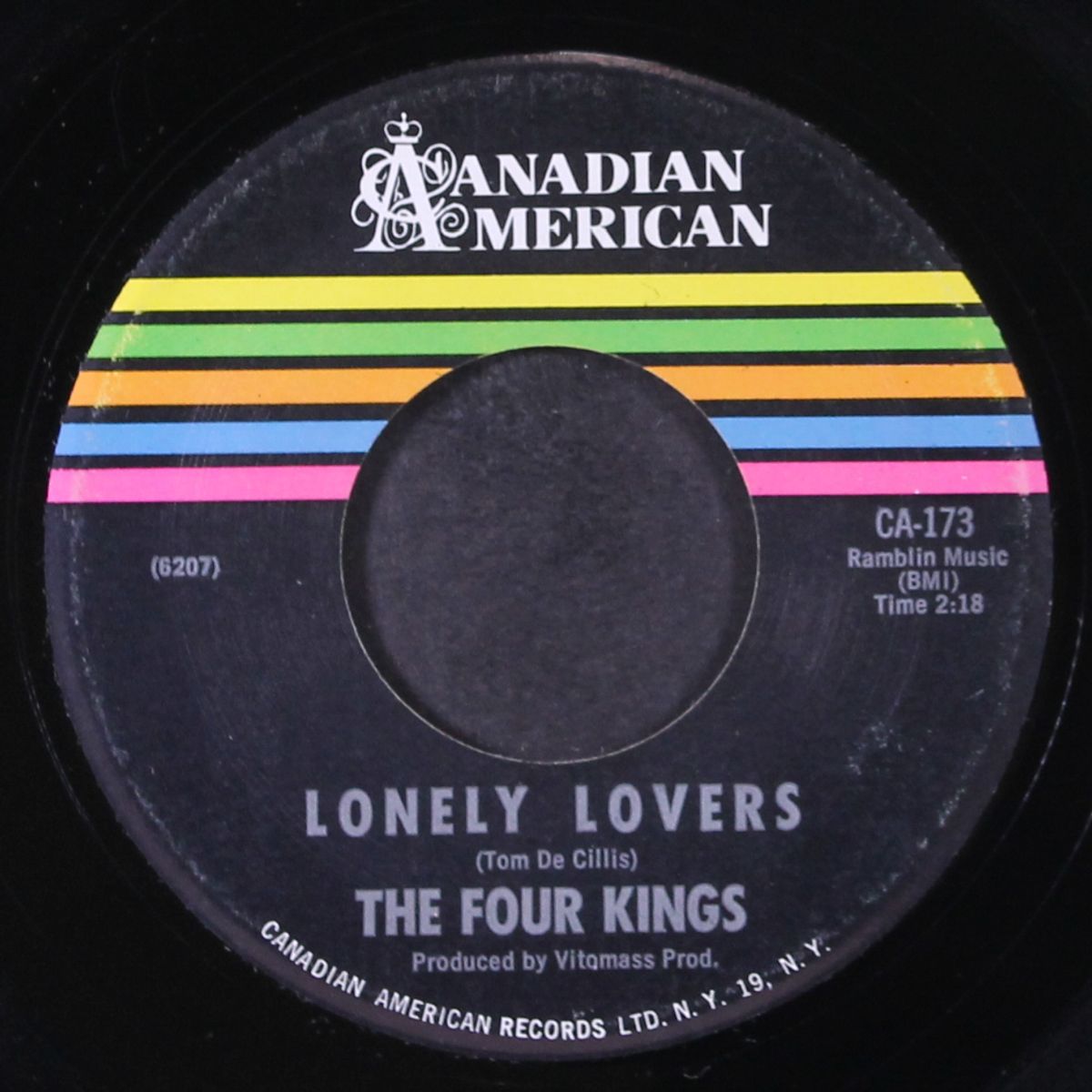 one night / lonely lovers by FOUR KINGS