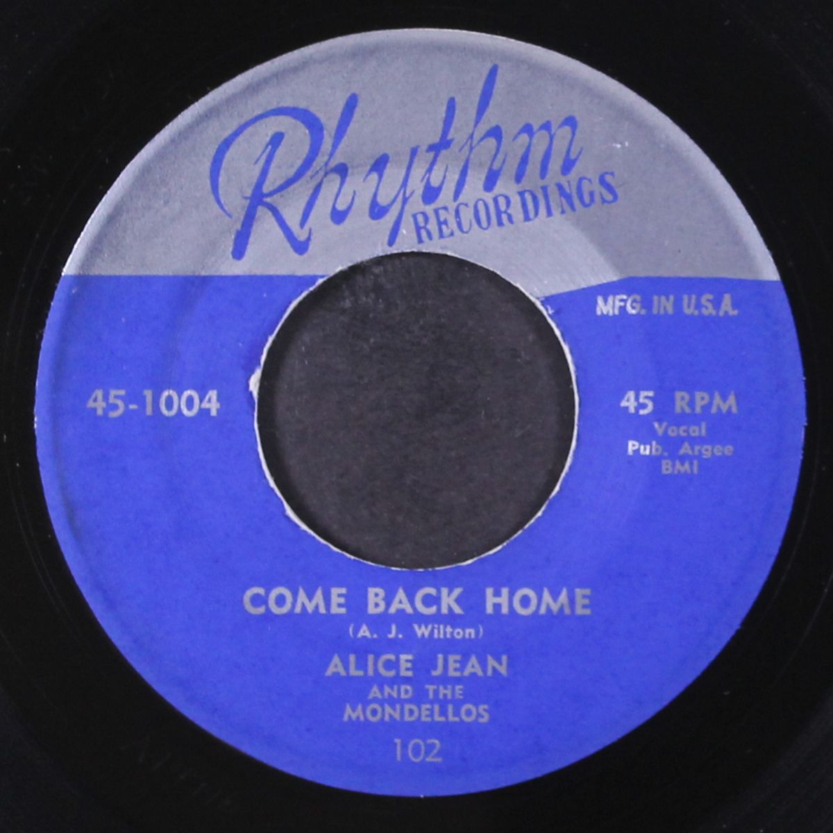 100 years from today / come back home by ALICE JEAN & MONDELLOS