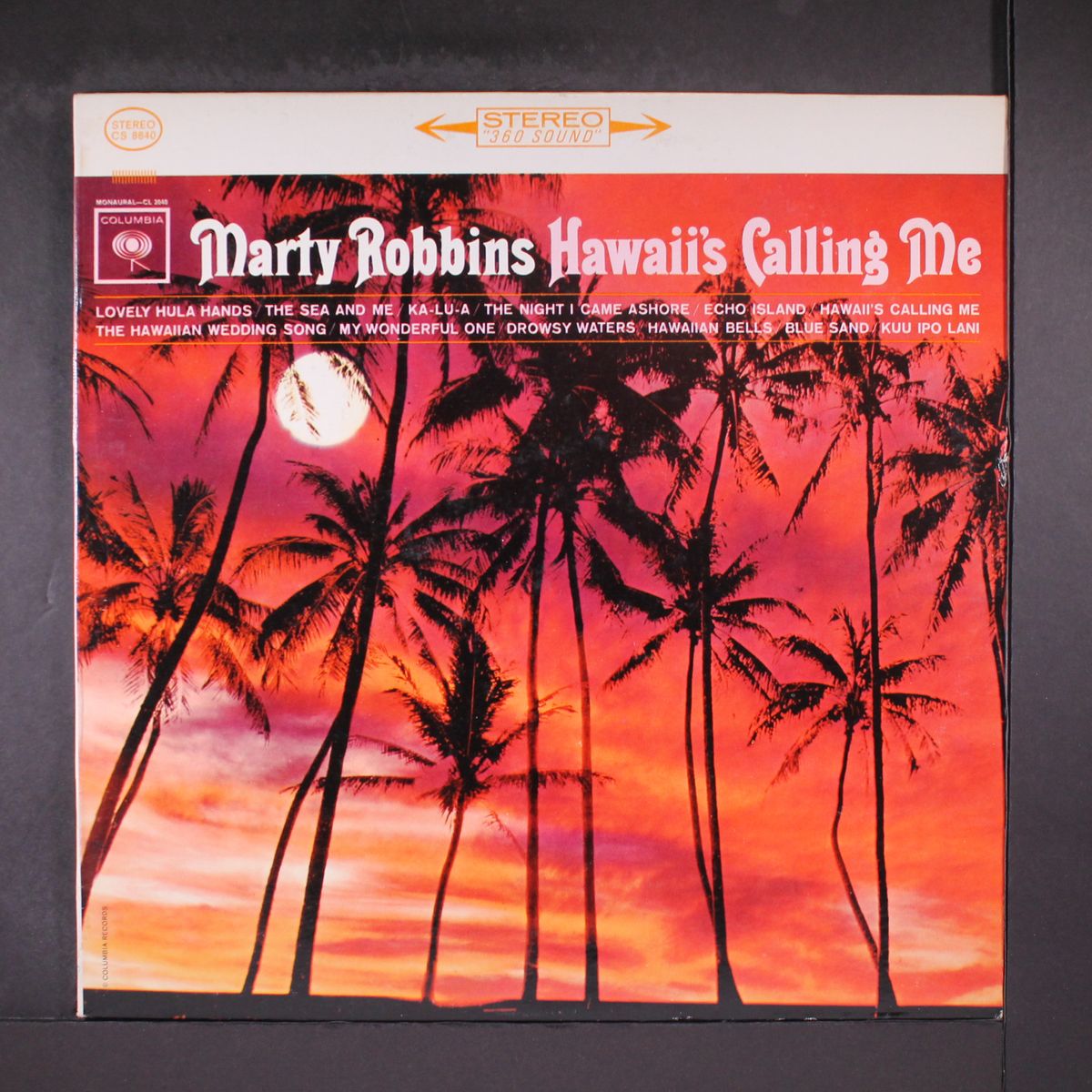 hawaii's calling me by MARTY ROBBINS