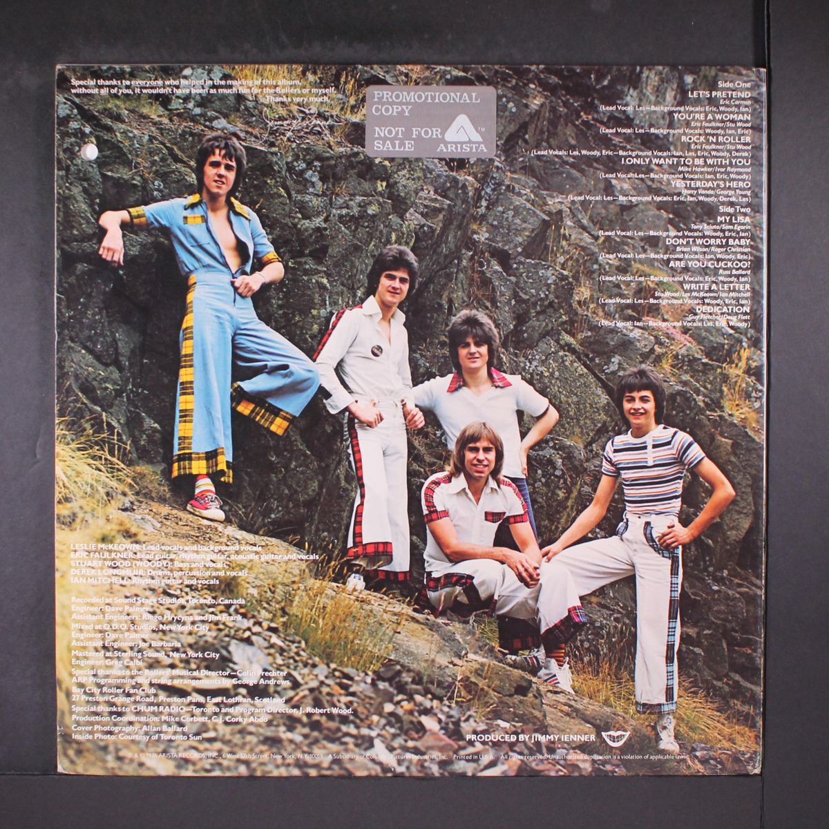 dedication by BAY CITY ROLLERS