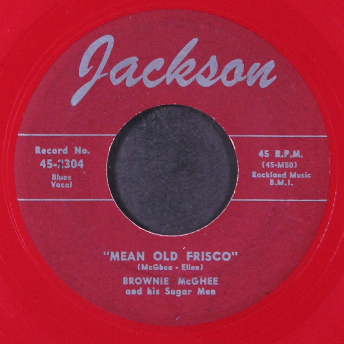 mean old frisco / lover by BROWNIE MCGHEE