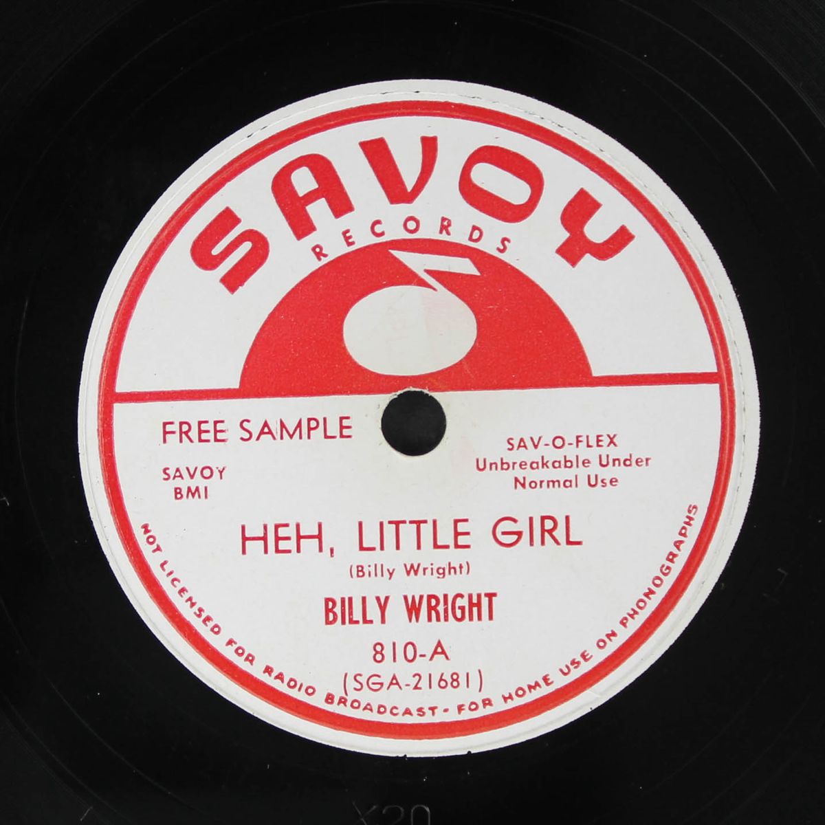 heh, little girl / gotta find my baby by BILLY WRIGHT