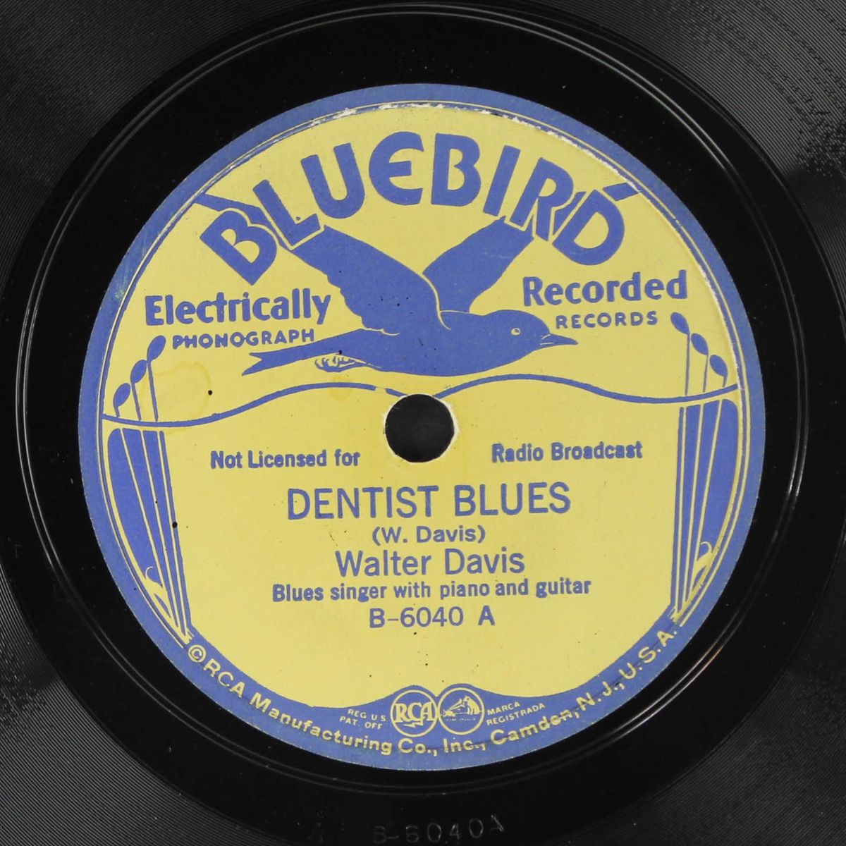 dentist blues / root man blues by WALTER DAVIS