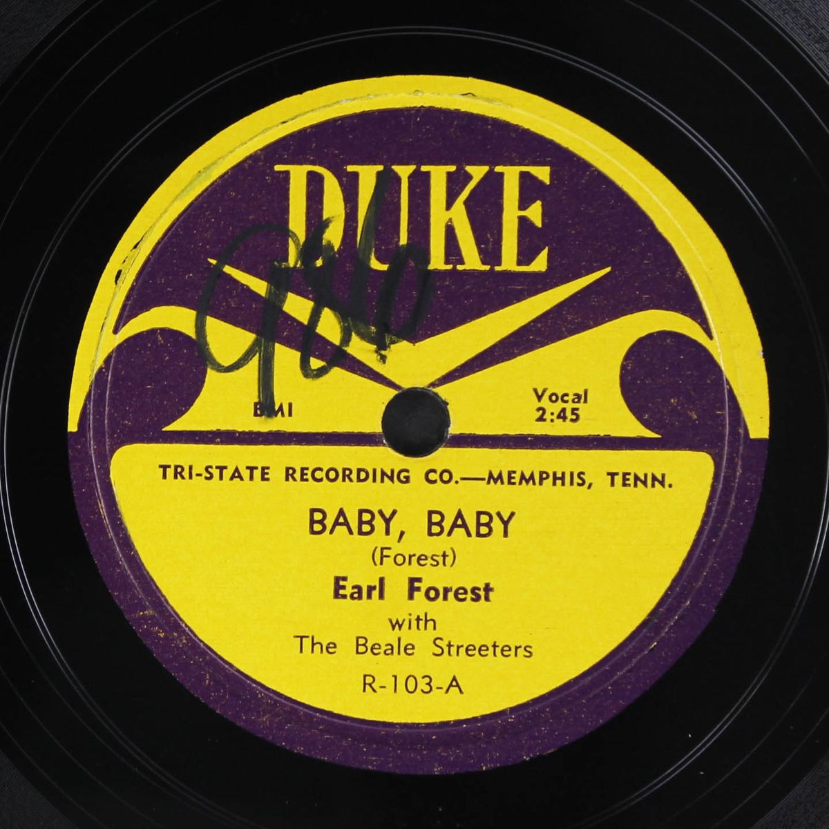 rock the bottle / baby, baby by EARL FOREST