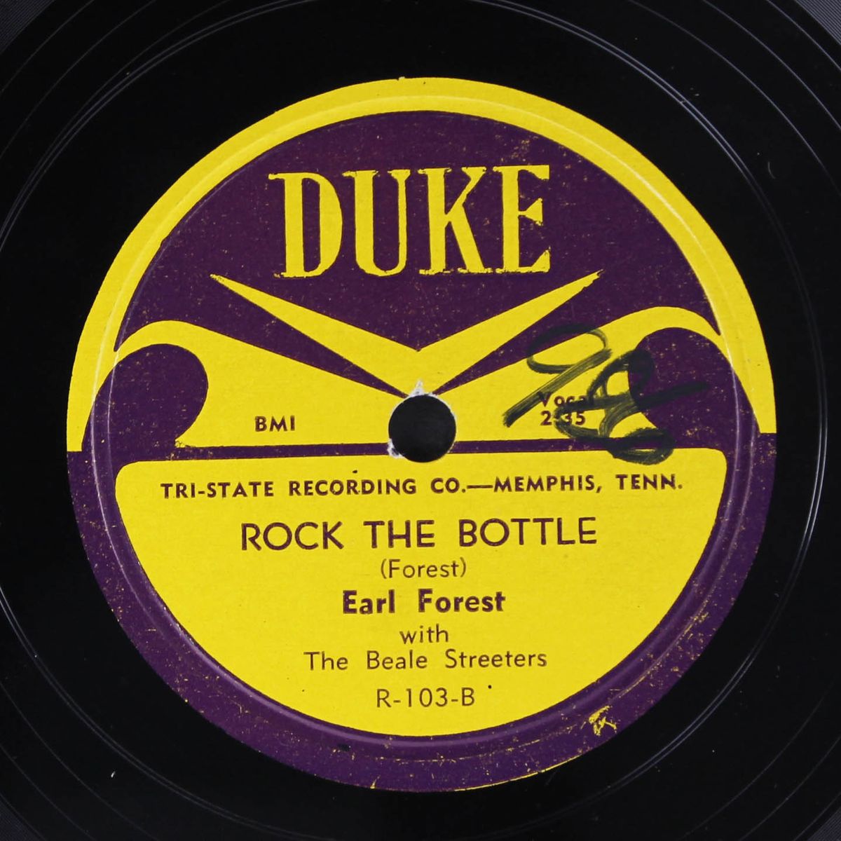 rock the bottle / baby, baby by EARL FOREST