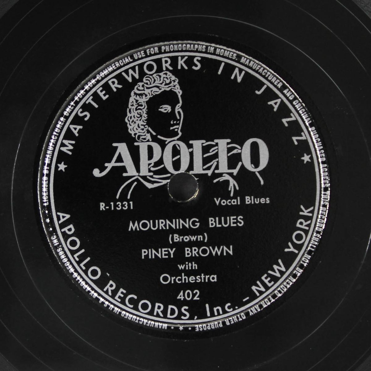gloomy monday blues / mourning blues by PINEY BROWN
