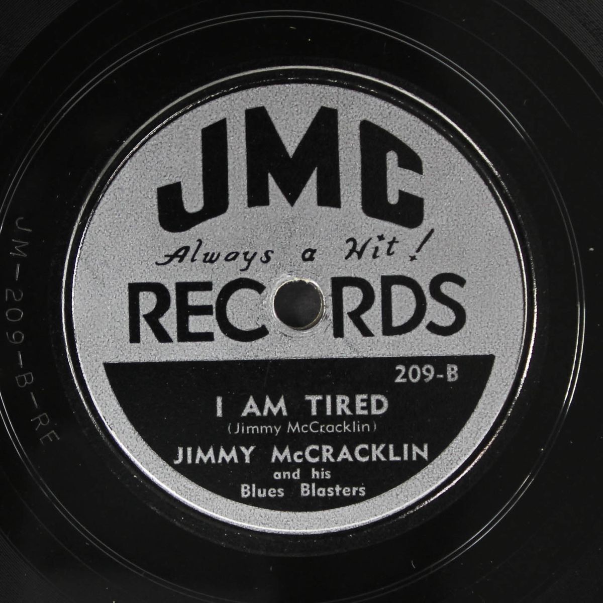 rockin' man / i am tired by JIMMY MCCRACKLIN