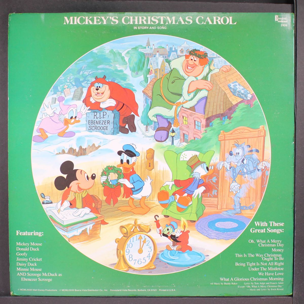 mickey's christmas carol by WALT DISNEY