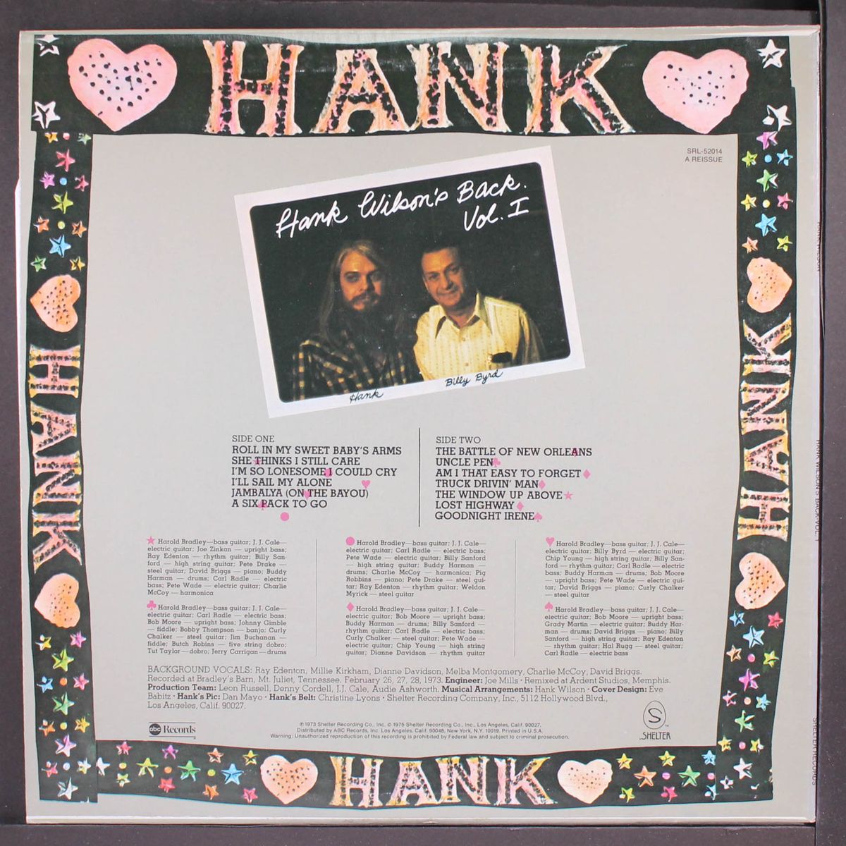 hank wilson's back, vol. 1 by LEON RUSSELL