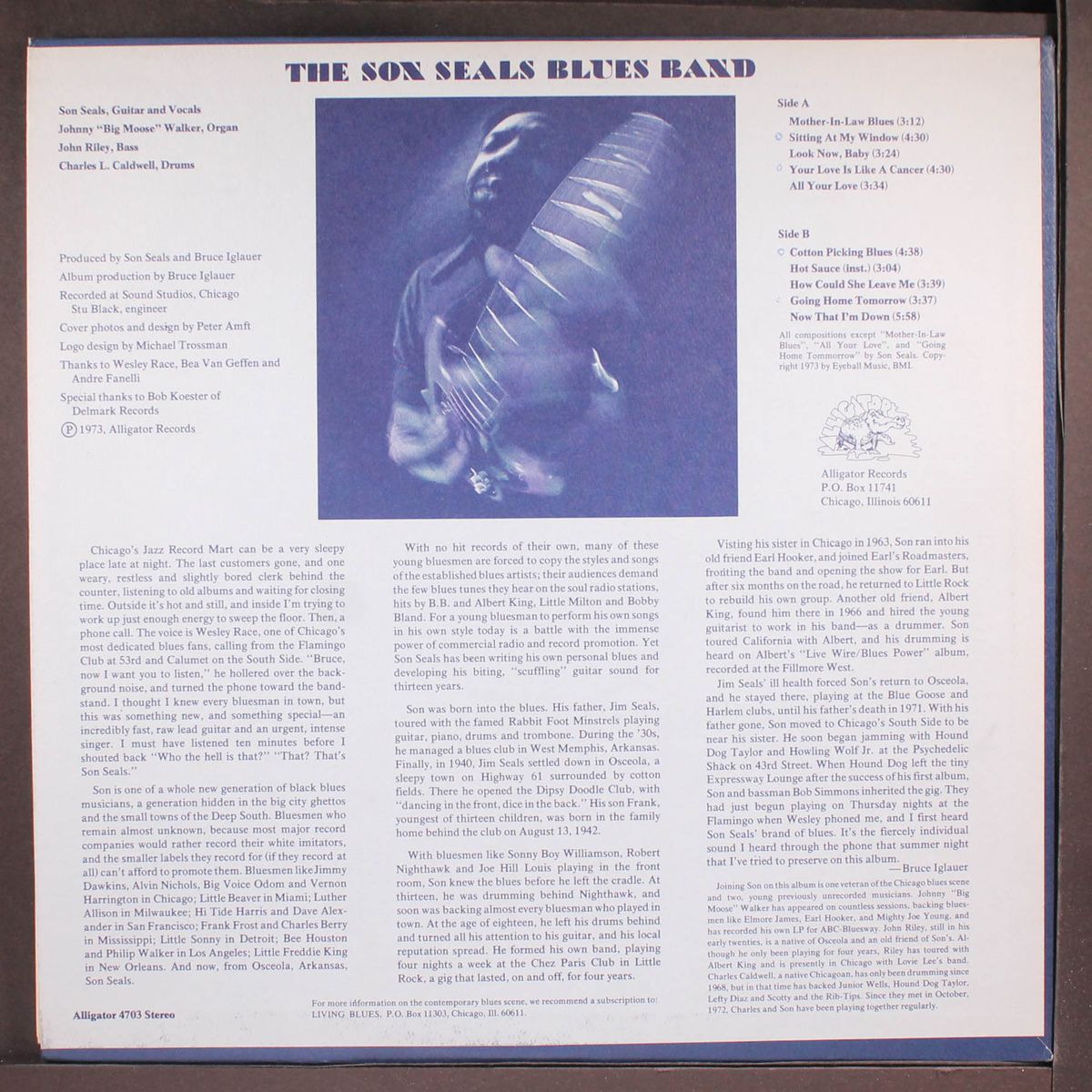 the son seals blues band by SON SEALS