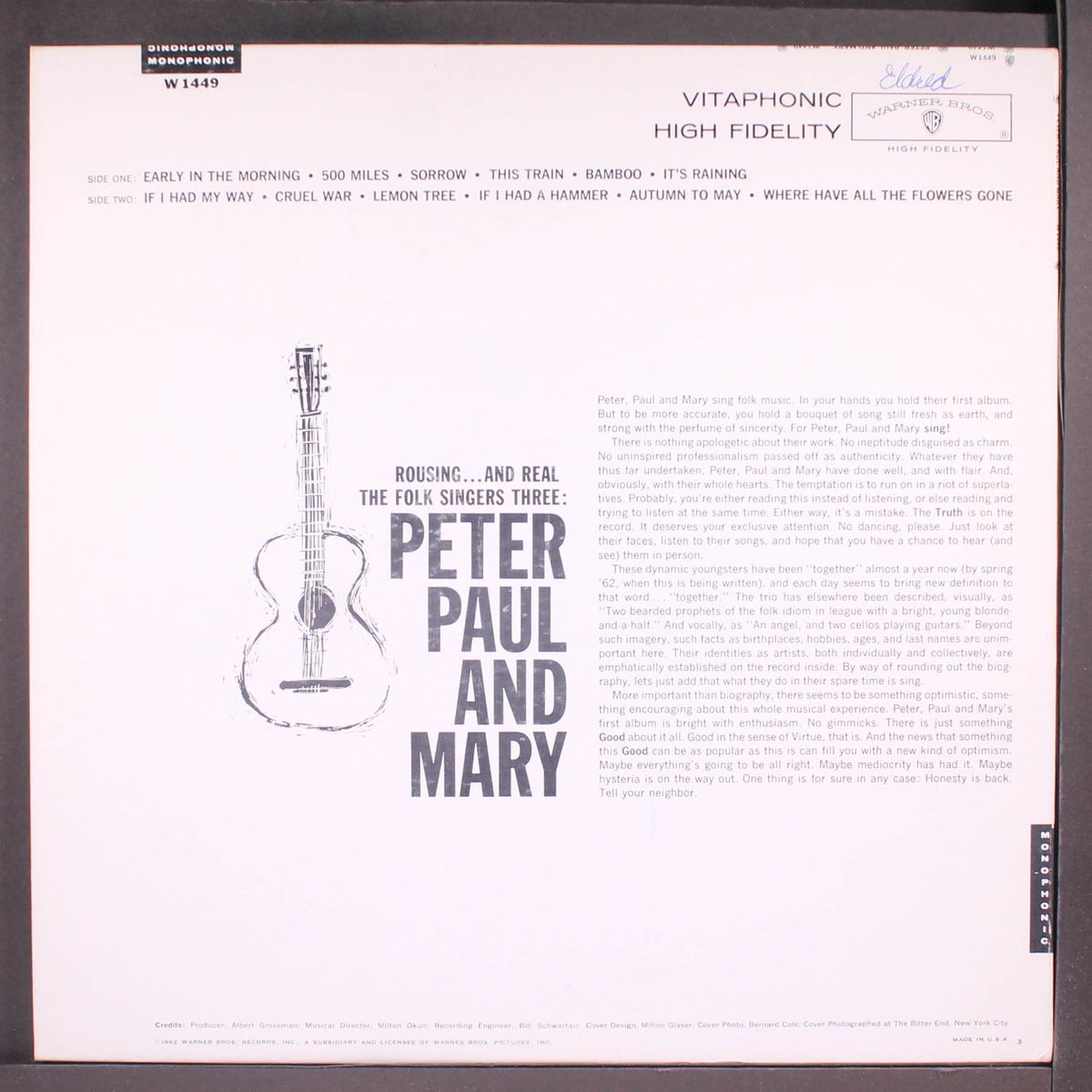 peter, paul & mary by PETER, PAUL & MARY