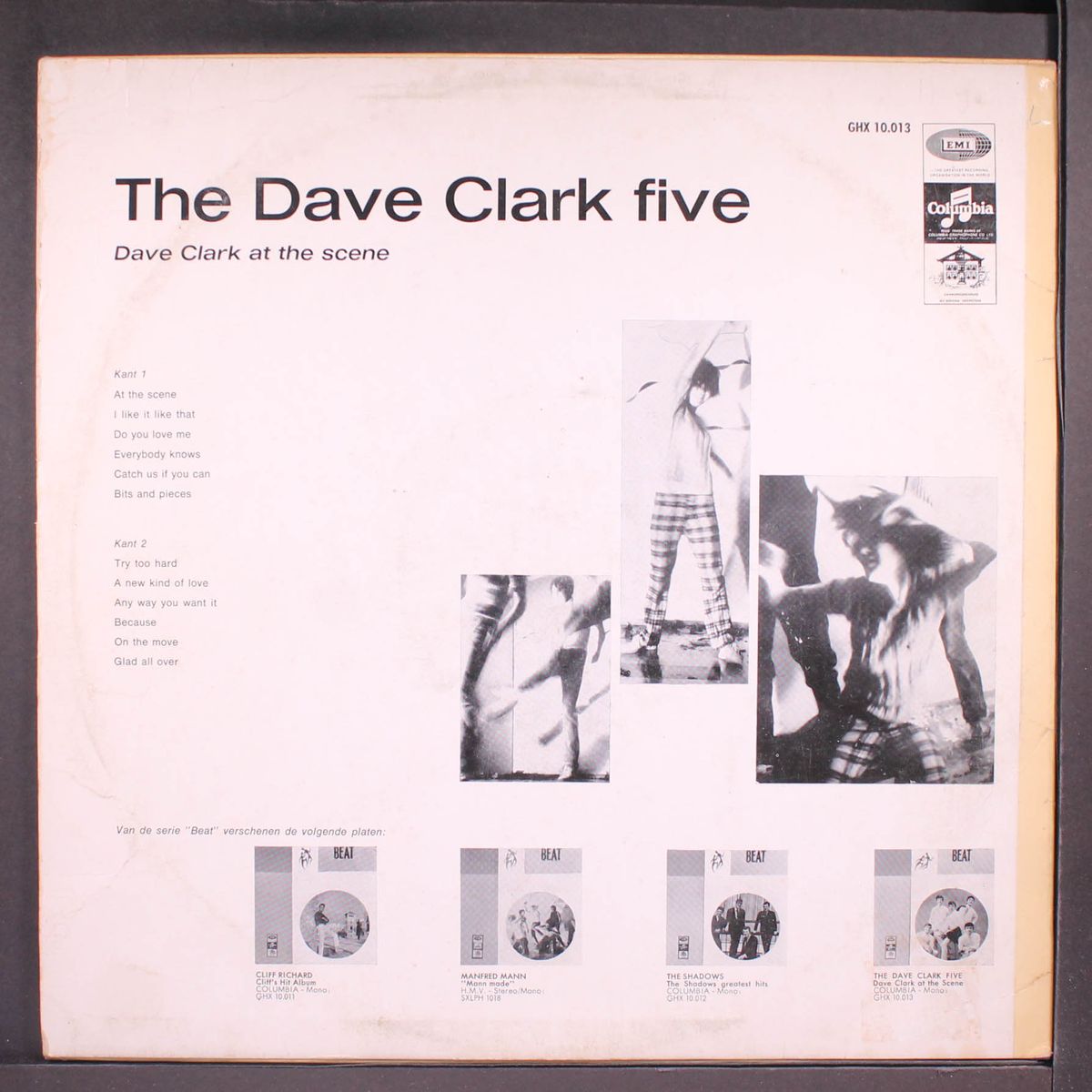 at the scene by DAVE CLARK FIVE