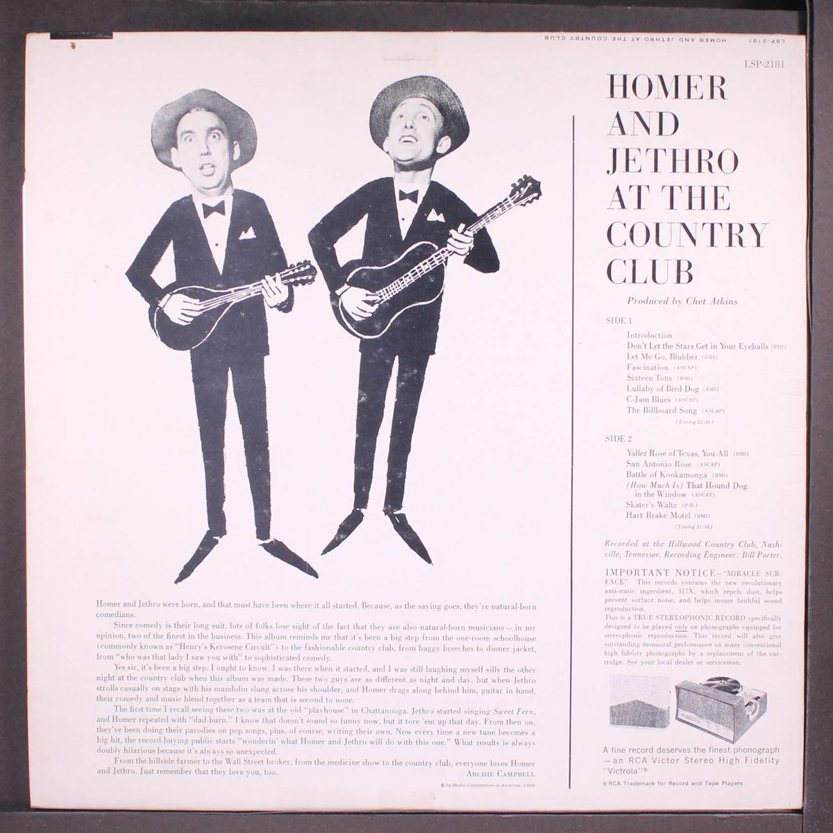 at the country club by HOMER & JETHRO