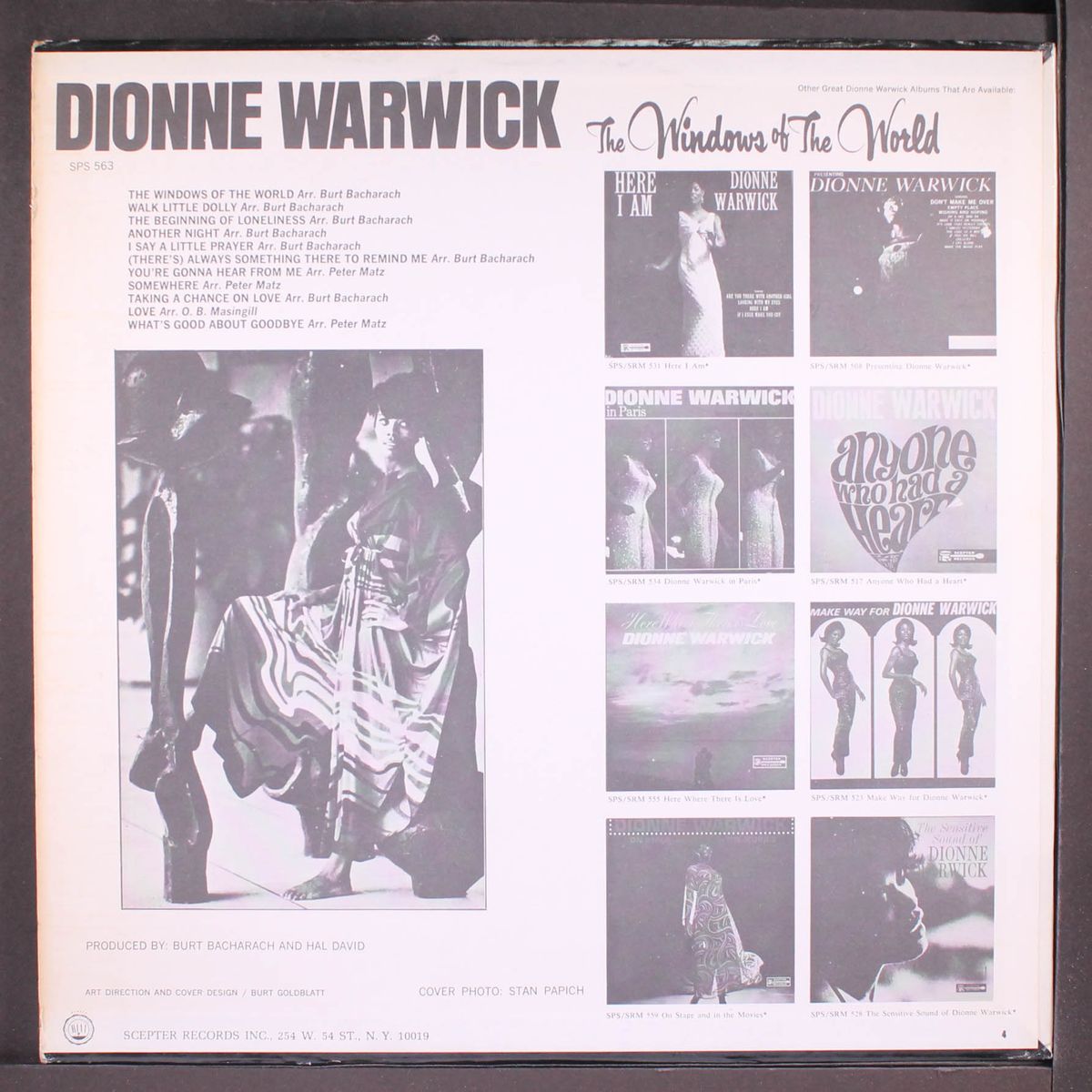the windows of the world by DIONNE WARWICK