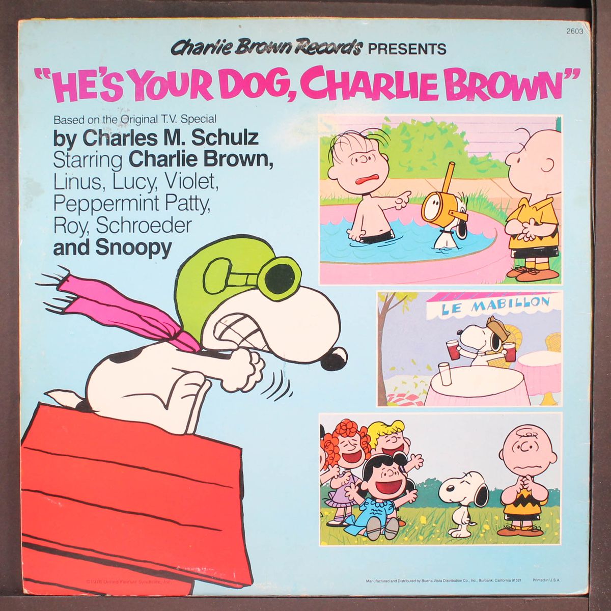 he's your dog, charlie brown by CHARLES SCHULZ