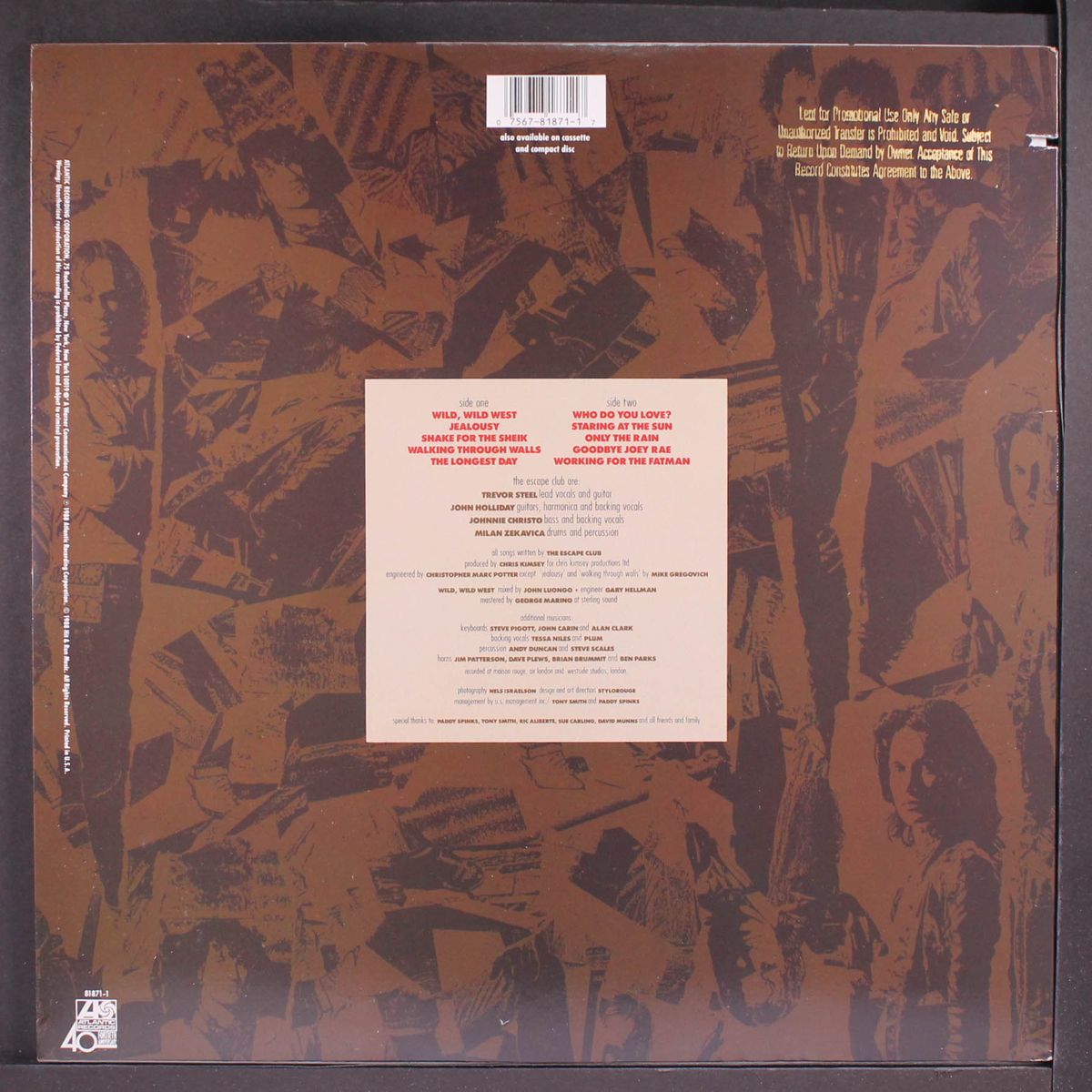 wild wild west by ESCAPE CLUB