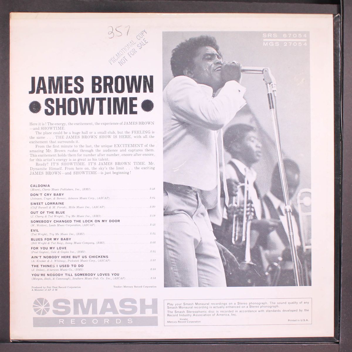 showtime by JAMES BROWN