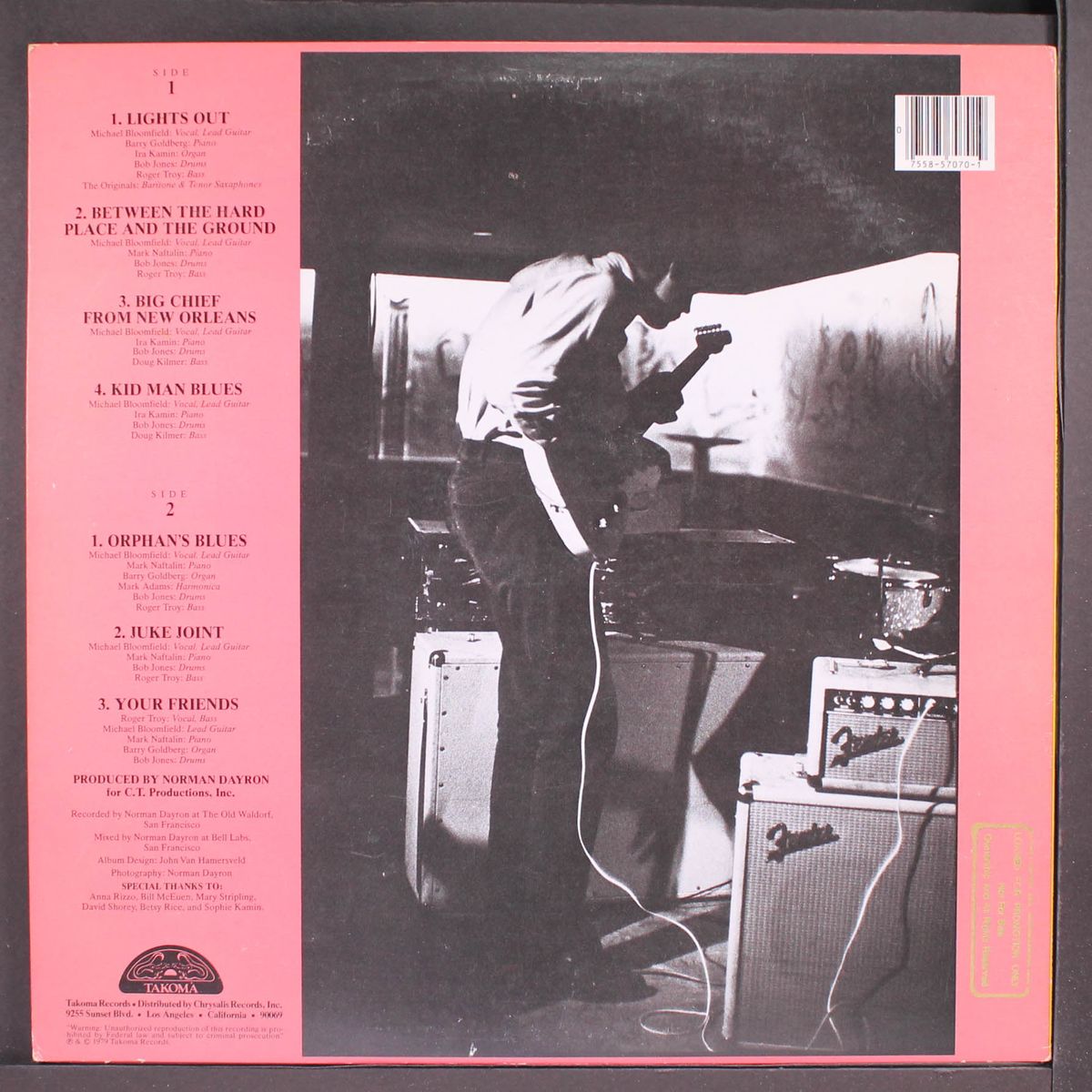 between the hard place and the ground by MICHAEL BLOOMFIELD