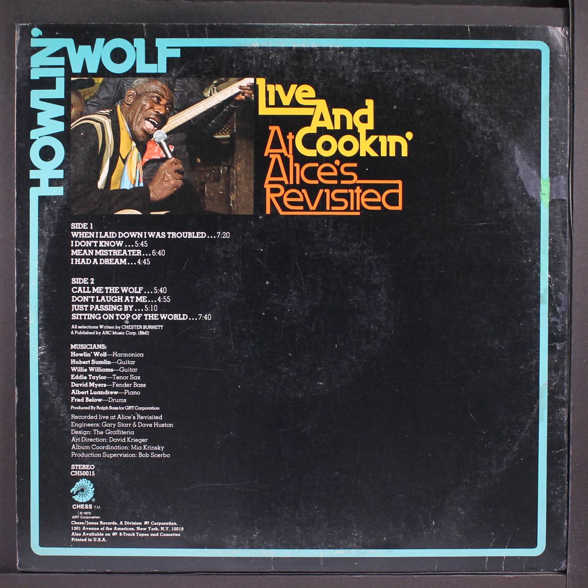 live and cookin' at alice's revisited by HOWLIN' WOLF