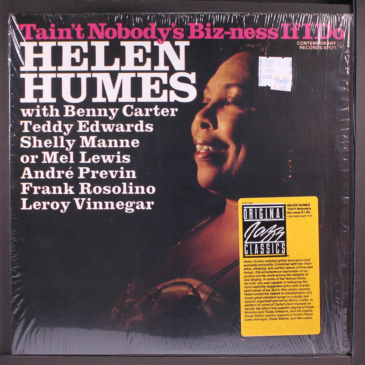'tain't nobody's biz-ness if i do by HELEN HUMES