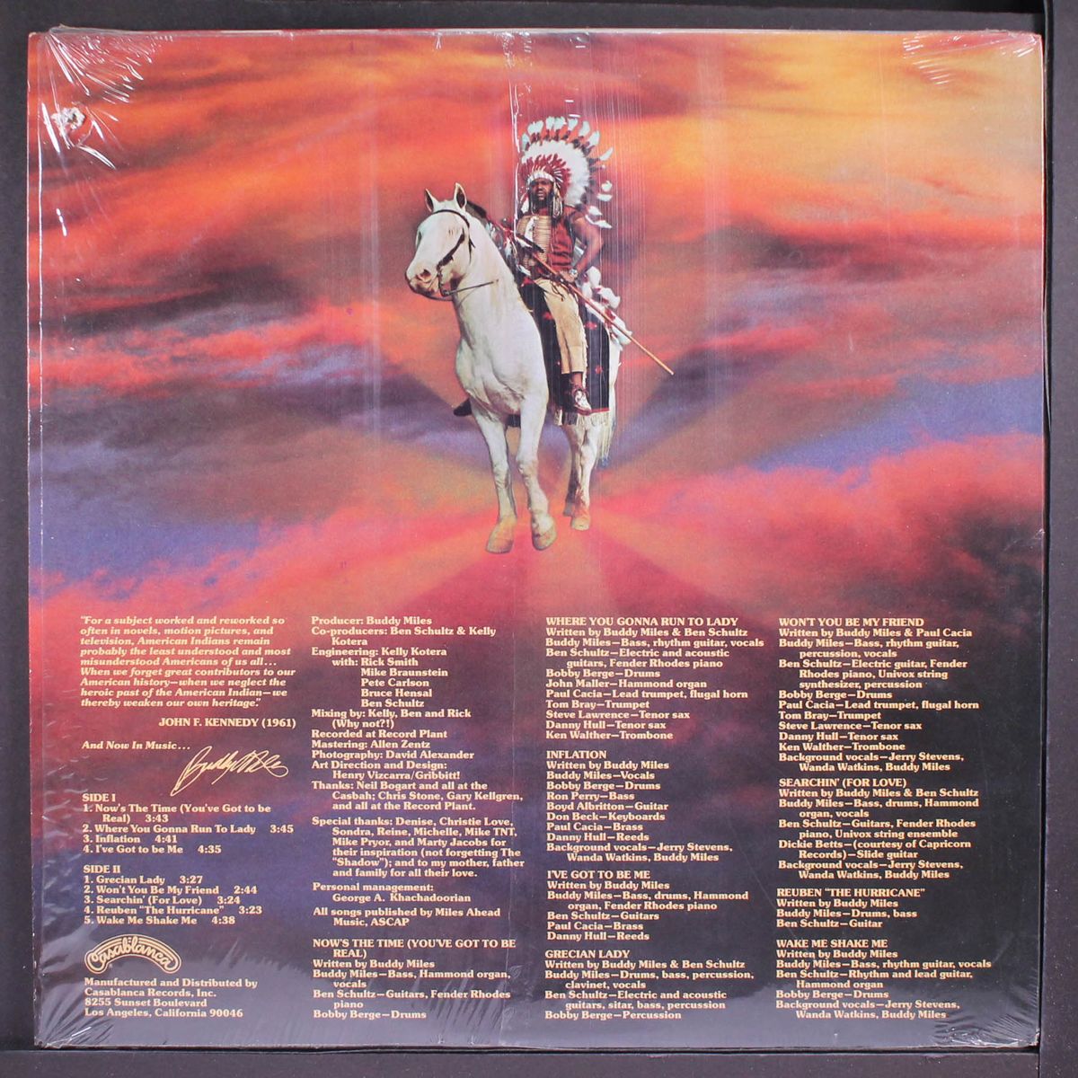 bicentennial-gathering of the tribes by BUDDY MILES