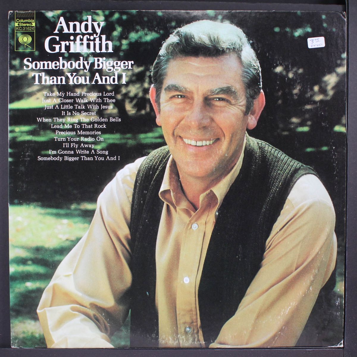 somebody bigger than you and i by ANDY GRIFFITH