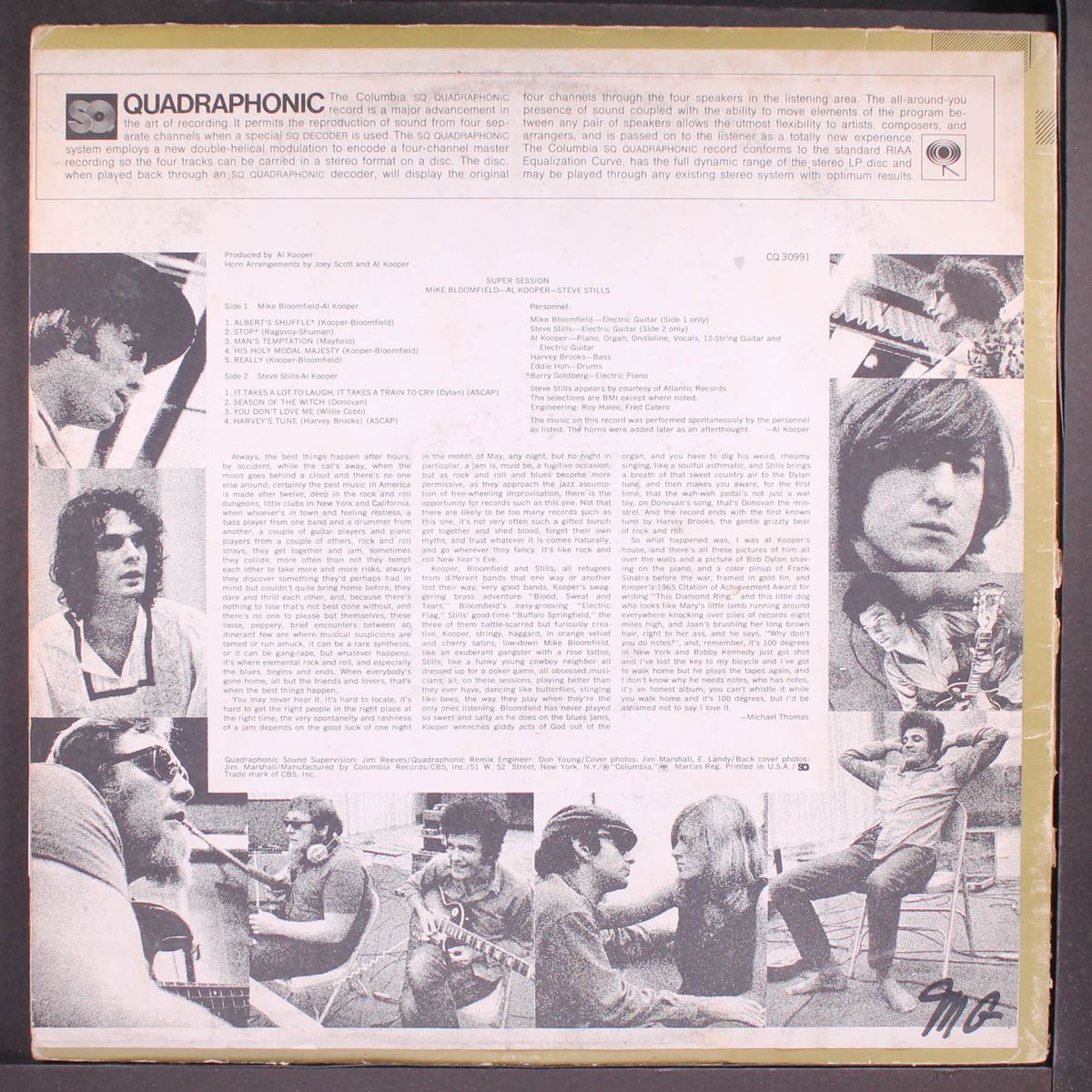 super session by MIKE BLOOMFIELD, AL KOOPER, STEVE STILLS