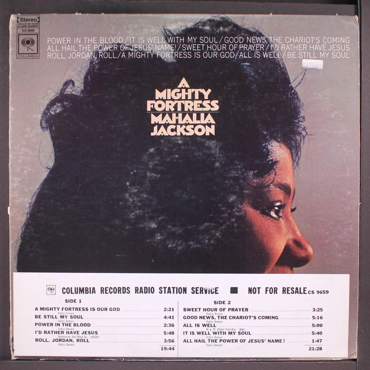 a mighty fortress by MAHALIA JACKSON