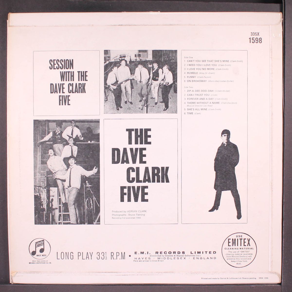 session with the dave clark five by DAVE CLARK FIVE