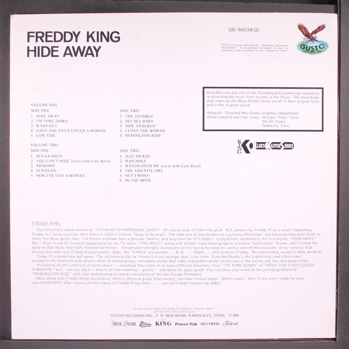 hide away by FREDDIE KING