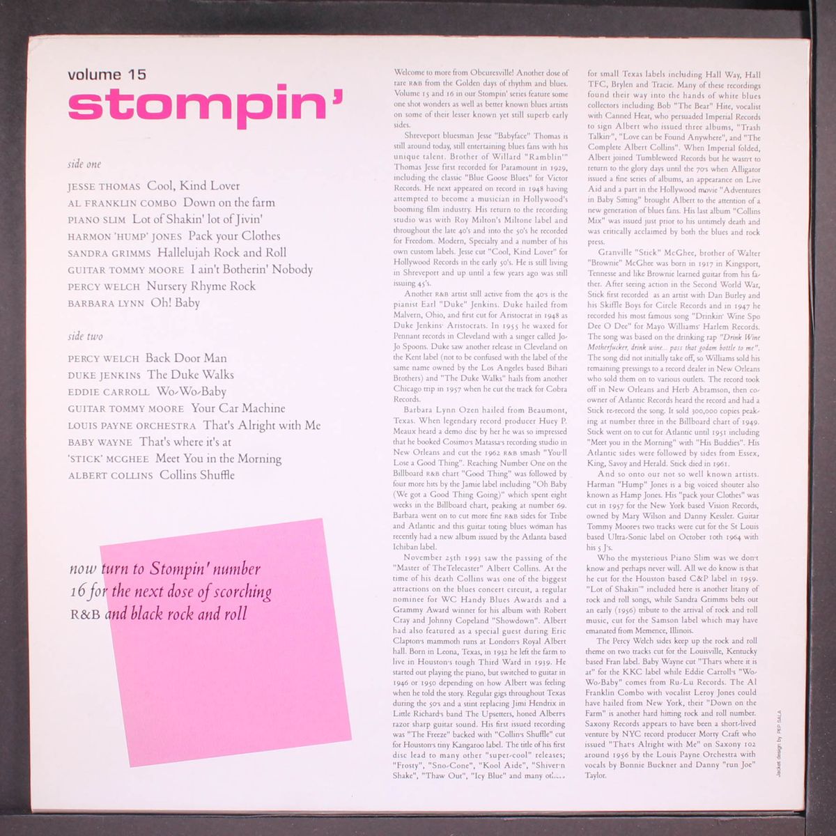 stompin, vol. 15 by VARIOUS