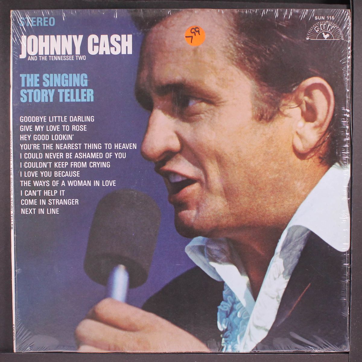the singing story teller by JOHNNY CASH