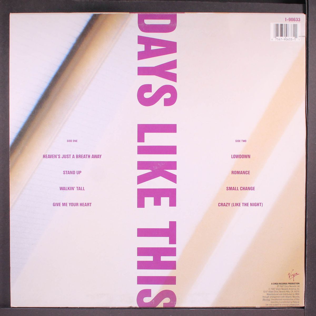 days like this by HINDSIGHT