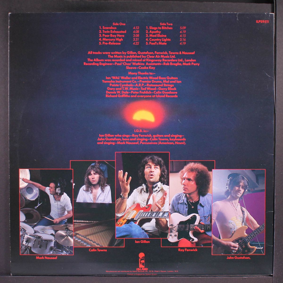 scarabus by IAN GILLAN BAND