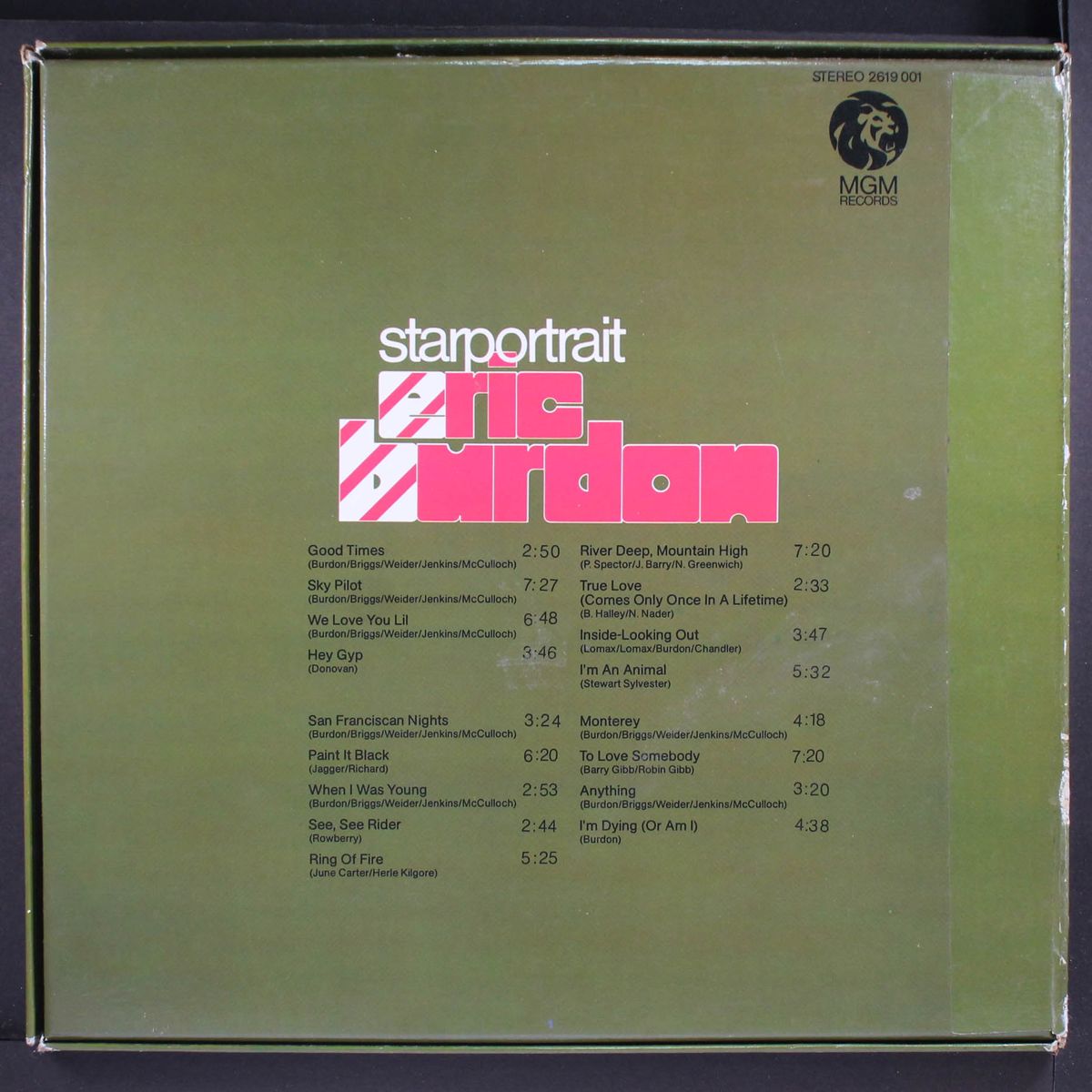 starportrait by ERIC BURDON